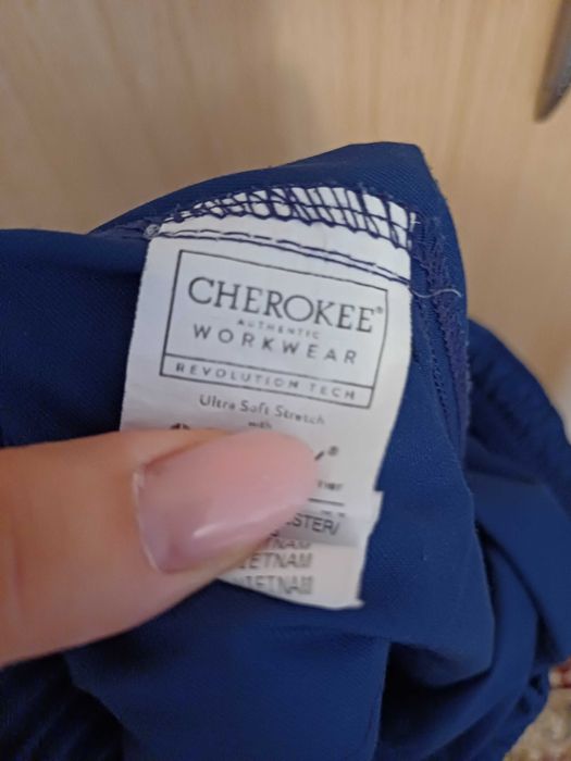 Costum medical Cherokee Workwear bleumarin