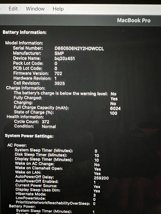 Mac book pro 15 inc 2017