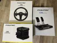 Чисто Нови! Fanatec CSL DD 8nm + CSL педали + CSL волан !