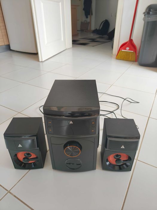Акустична система Golden Field LA161G (AUX + радио + Bluetooth)