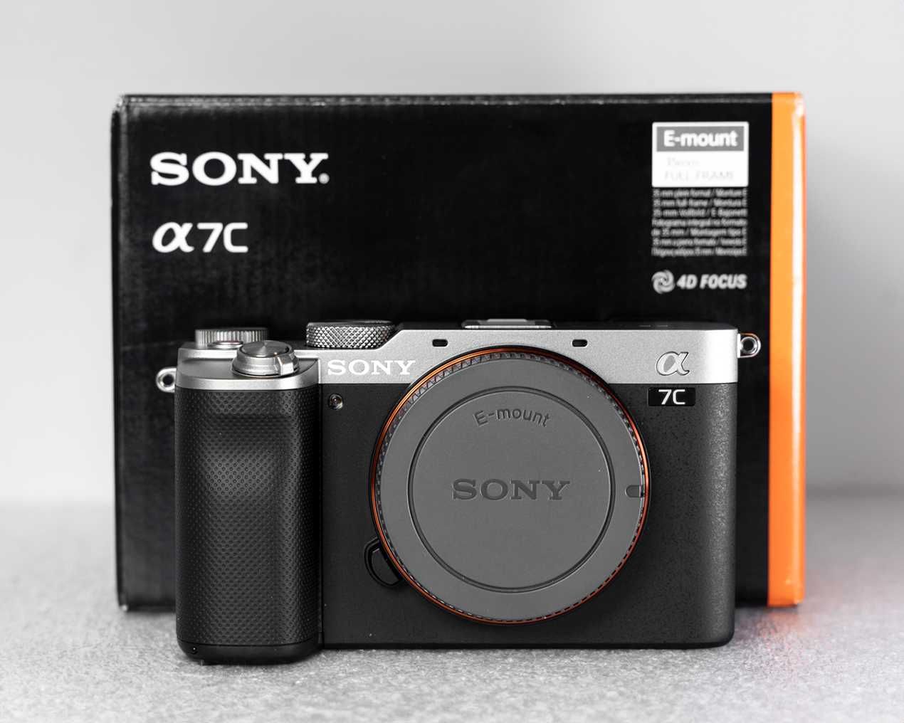 Sony A7C беззеркальная камера с объективом Sony 35mm f1.4 GM