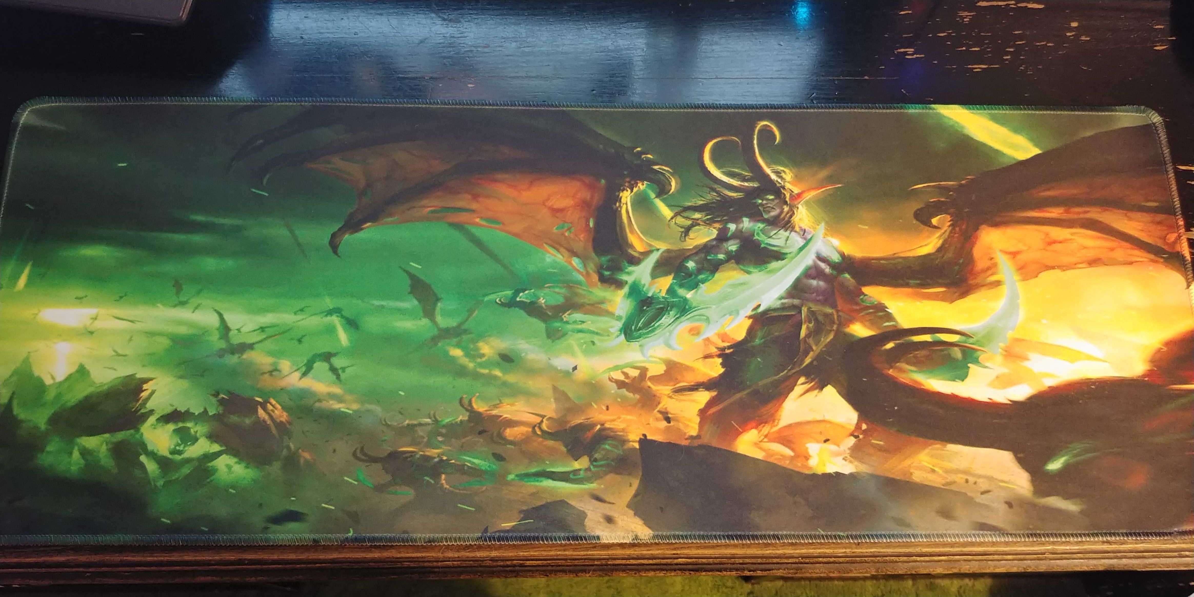 Xxl Gaming Mouse Pad World of Warcraft Illidan подложка за мишка