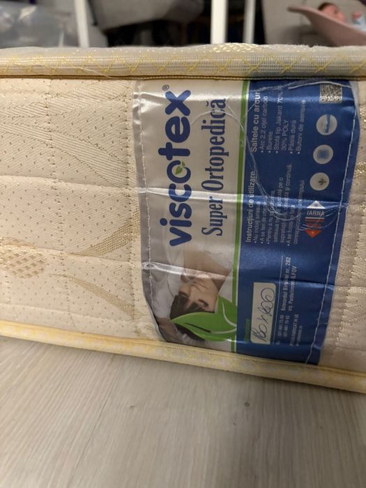 Saltea ortopedica arcuri 160x200 cm