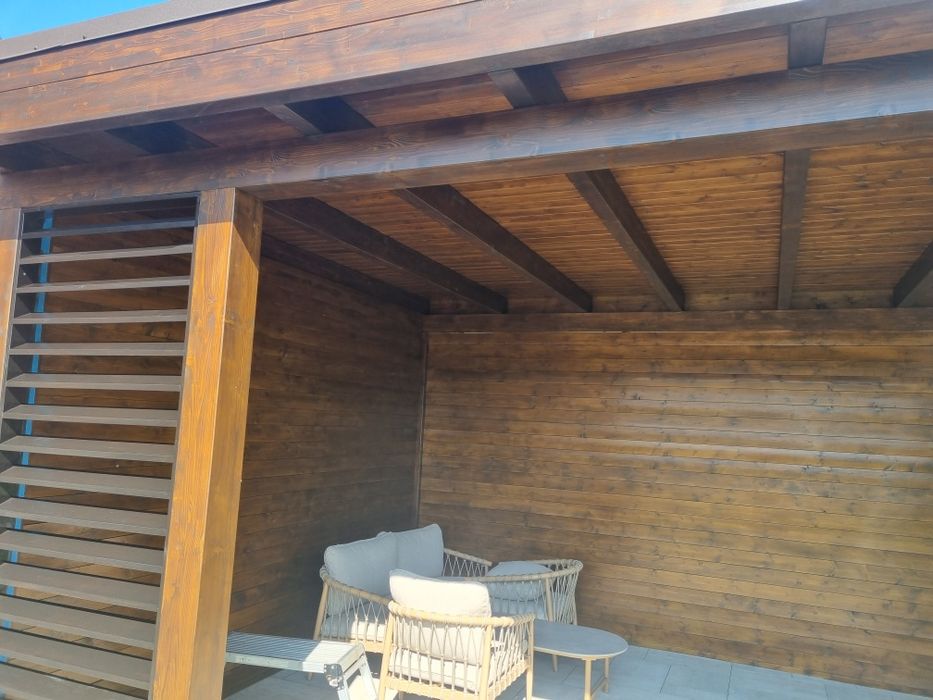 Pergole, Terase, Foisoare Lemn Stratificat