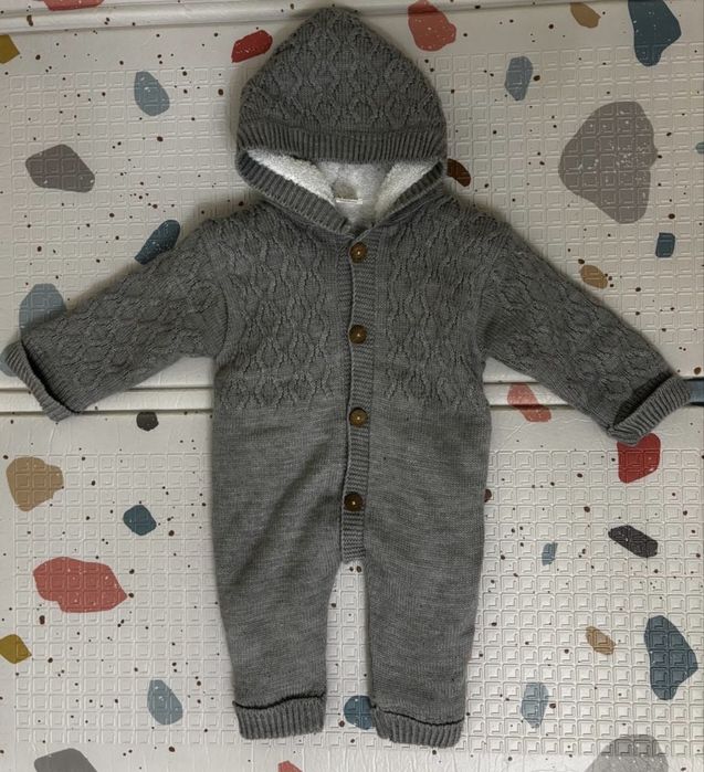 Вязаный комбинезон