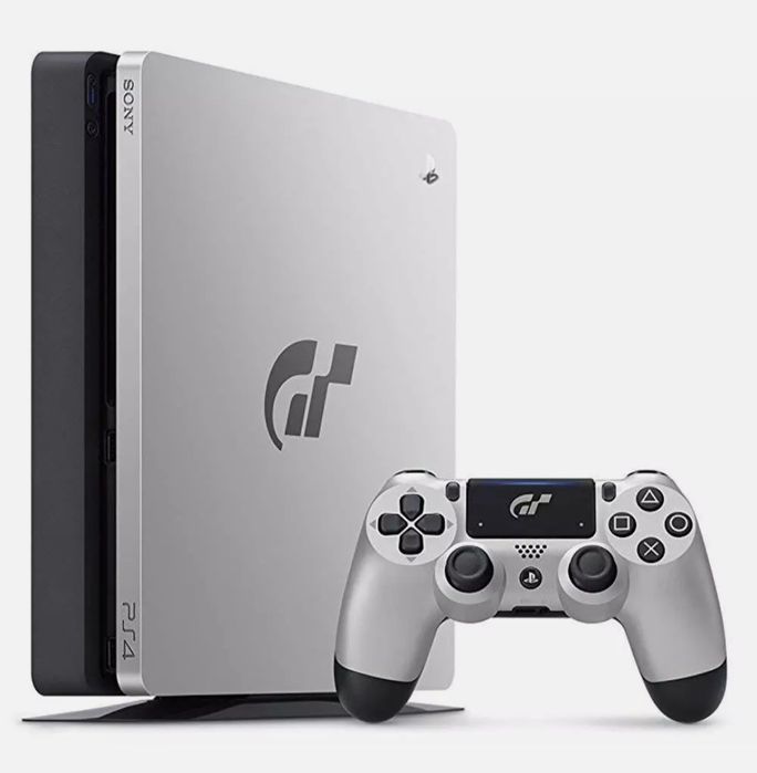 PS4 Gran Turismo SLIM 1tb 2 controller