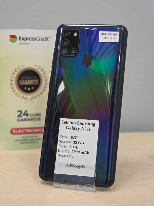 Samsung Galaxy A21s [Ag45 B.4555] - Garantie 2 ani