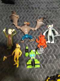 Figurine articulate diverse, scooby doo, tom, disney,robot