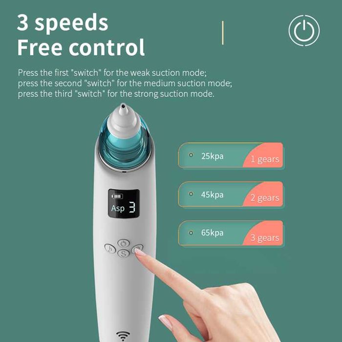 Aspirator nazal copii, nou nascuti, adulti