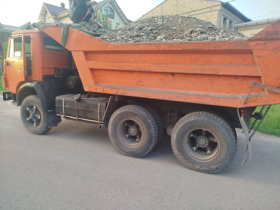 Камазда клинец щебень турпо кум тош пойма компот мусур ортип опкетамиз