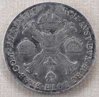Moneda din argint Austria - 1 Kronenthaler 1793, lit. M (Milano), rara