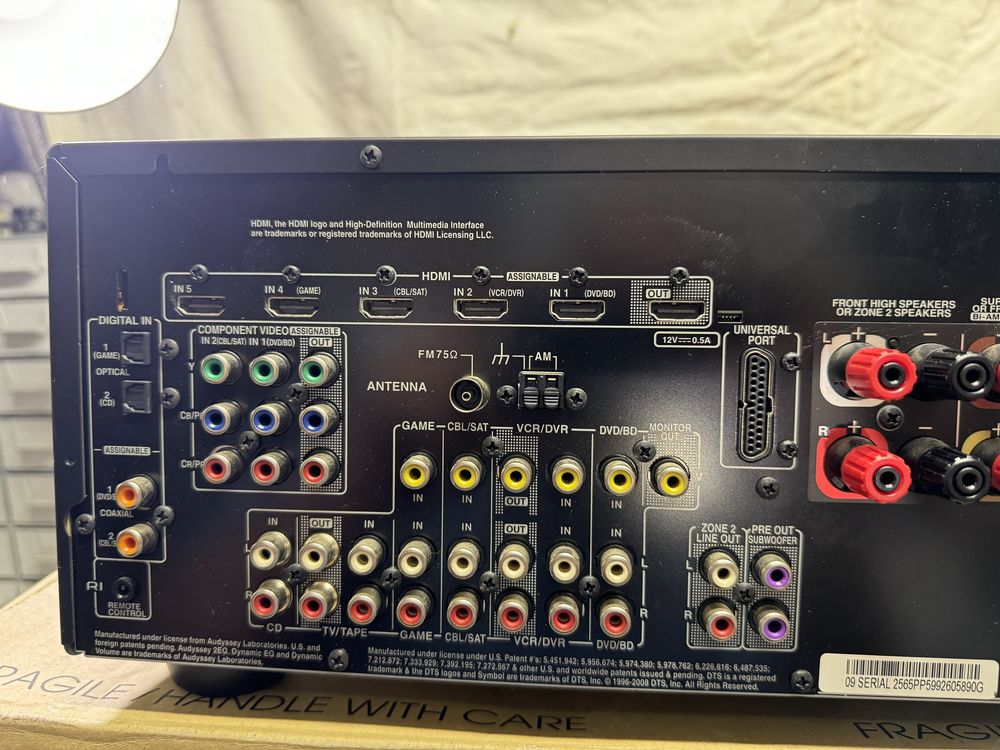 Onkyo TX-SR607 resiver качествен