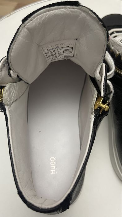 Tenisi Huho Boss hightop piele vitel