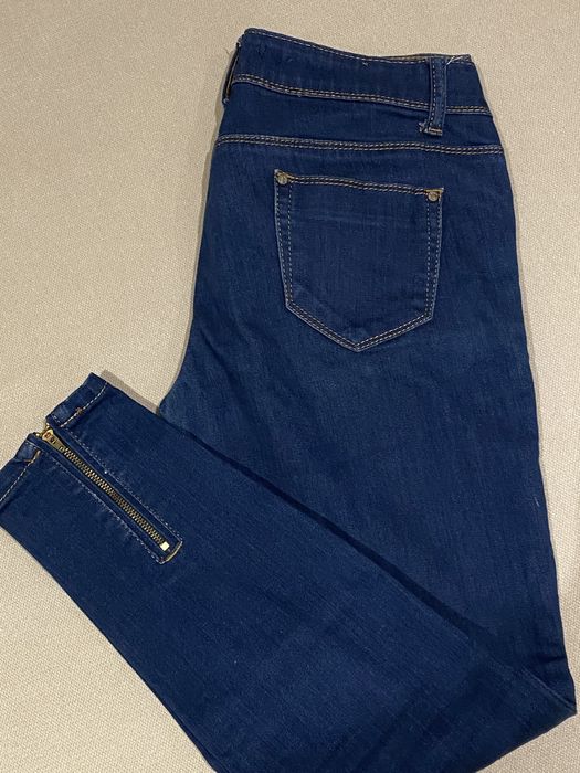 Blugi skinny fermoar