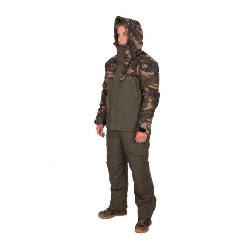 Зимен комплект яке с гащеризон Fox Wintersuit Camo/Khaki