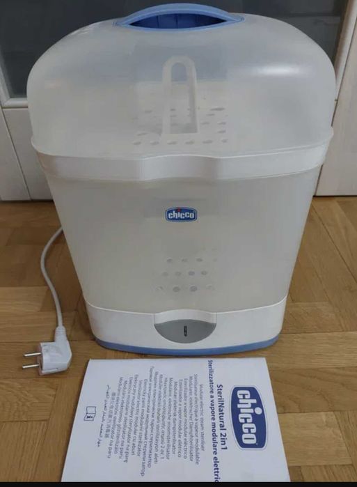 Sterilizator Biberoane/Suzete electric modular cu aburi Chicco 2in1