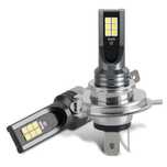 комплект диодни крушки за фар osram chip led h4 h/l къси/дълги ...