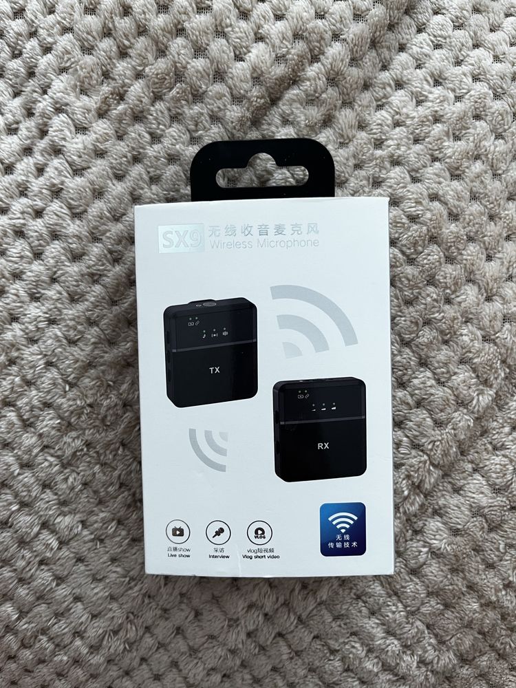 Петличка Wireless Microphone SX9