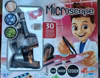 Microscope pentru copii 1200x cu accesorii Buki Franta