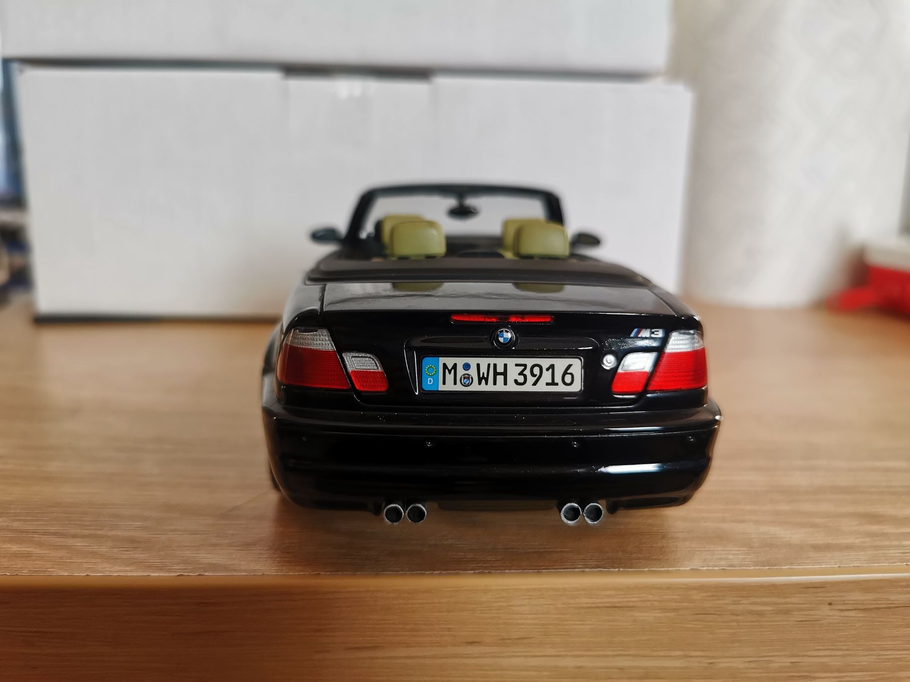 Bmw E46 M3 Cabrio 1:18 Kyosho