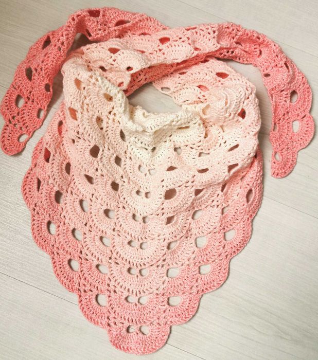 Плетена шал  шал