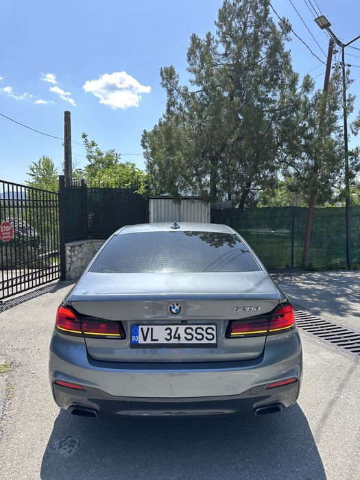 BMW G30 520D 190CP/ Pachet M/Faruri Led/Ceasuri digitale/Proprietar
