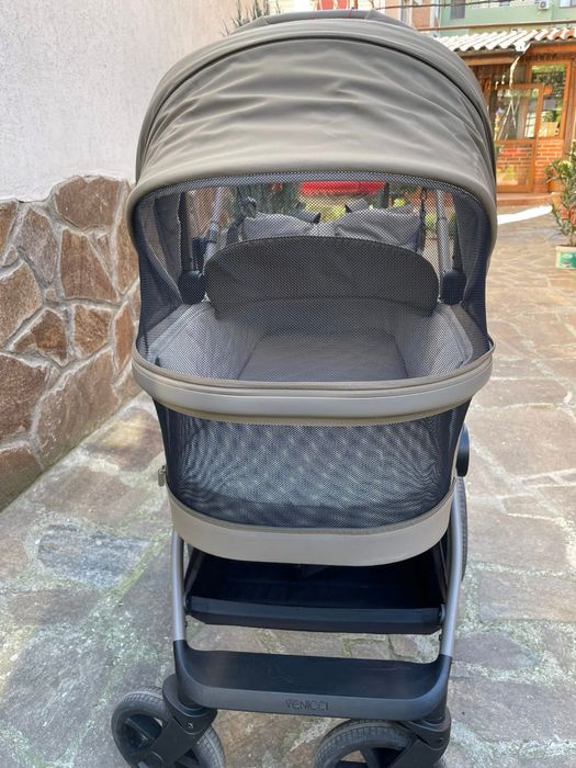 Количка Venicci Upline Leo 3 в 1 – стил, комфорт и качество!