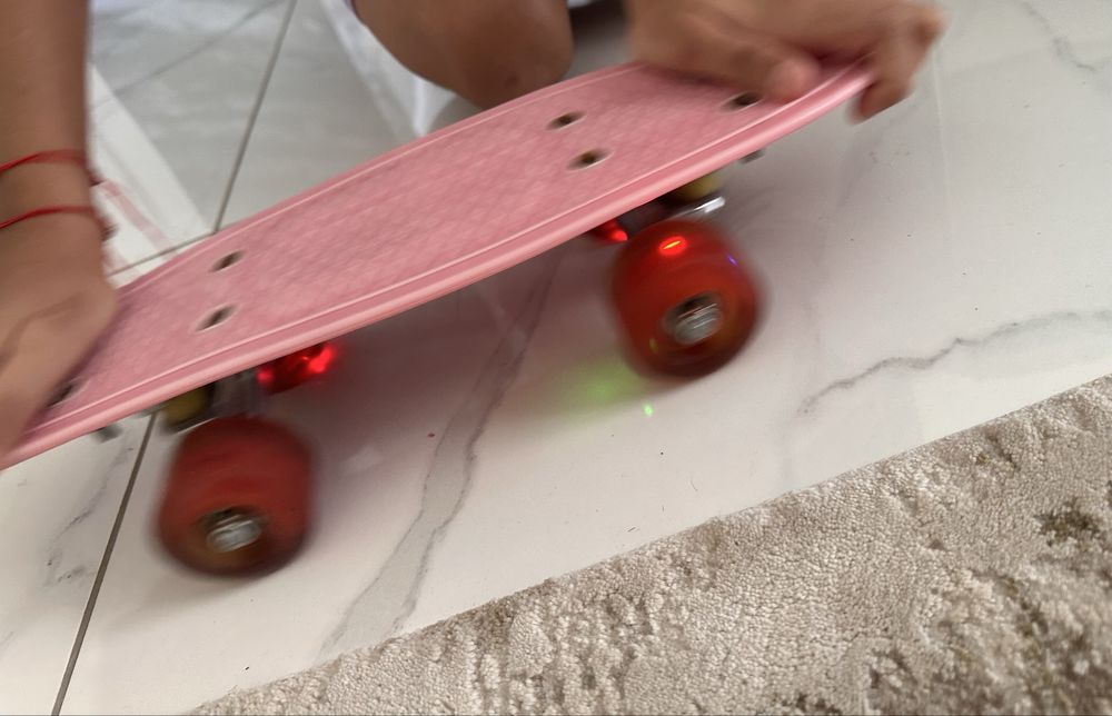 Mini ski board cu lumina