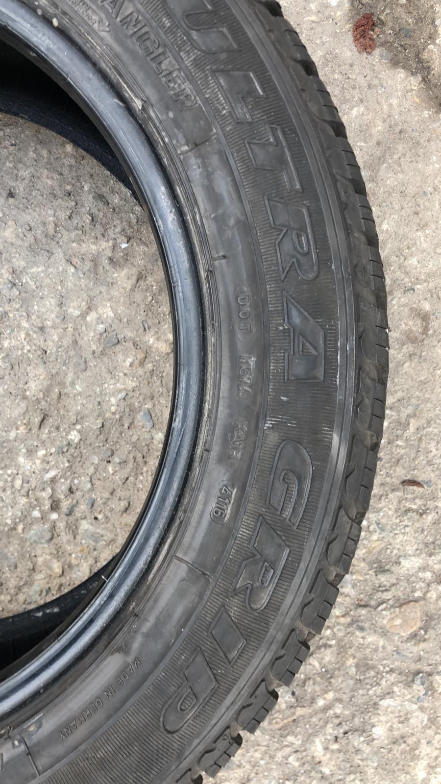 4 anvelope de iarna Goodyear 235/55/17