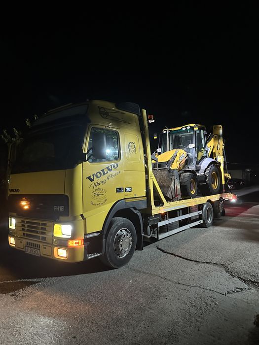 Transport utilaje/ platforma utilaje/ trailer utilaje