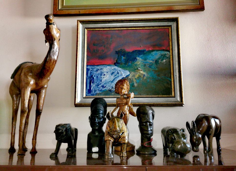 Кръст Бронзов кръст за причастие стенен кръст разпятие с червен емайл