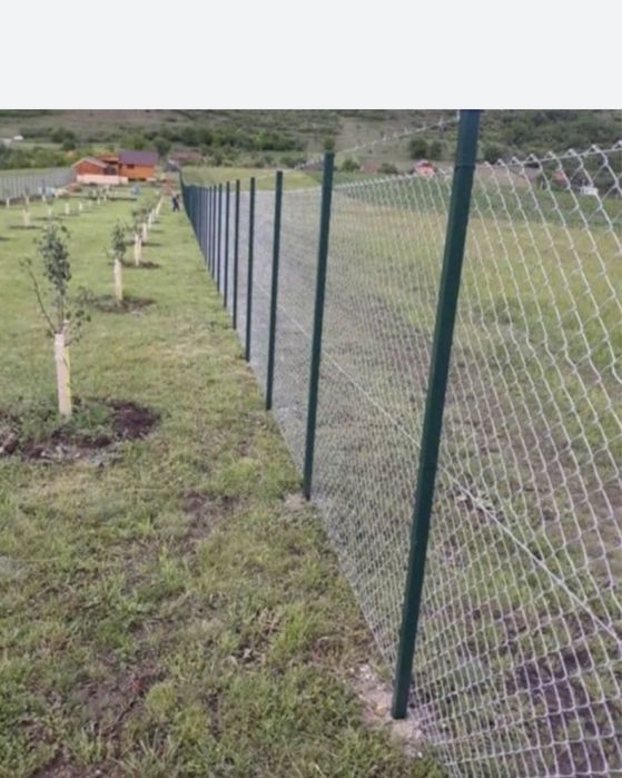 Amprejmuim terenuri cu plasa Bordurata