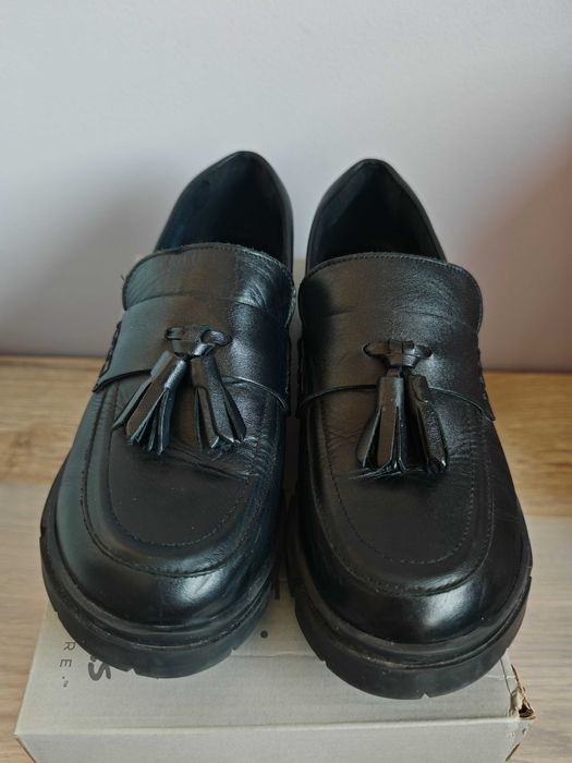 Mocasini din piele Clarks