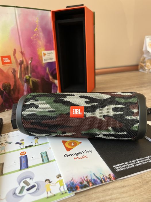 JBL flip4 Оригинална водоустойчива колонка