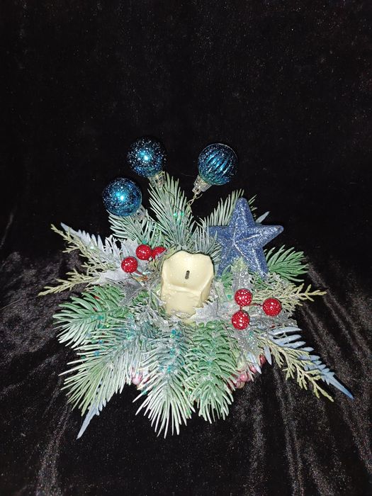 Ёлочные подделки ручная работа