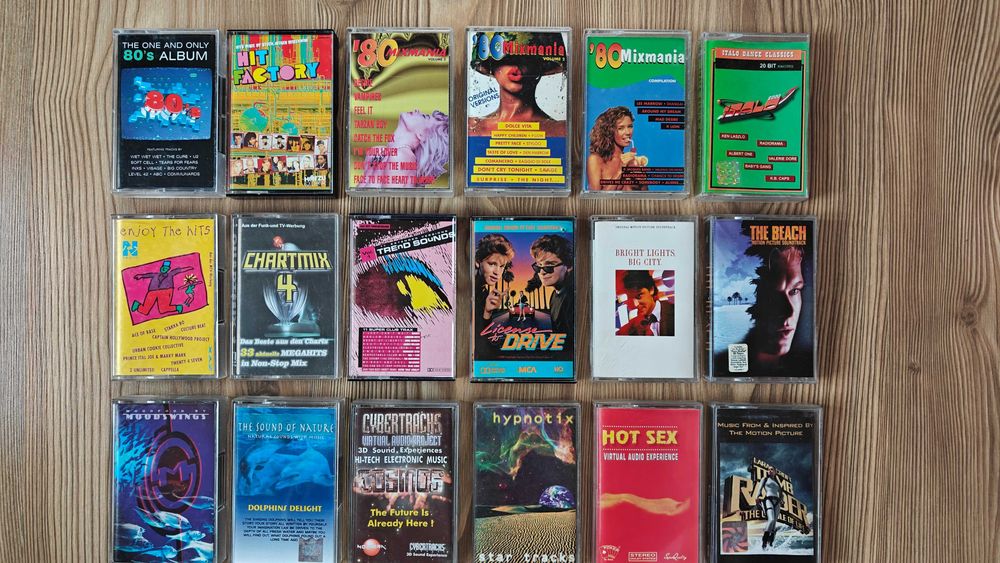 Casete audio Hi-Fi originale (compilatii)