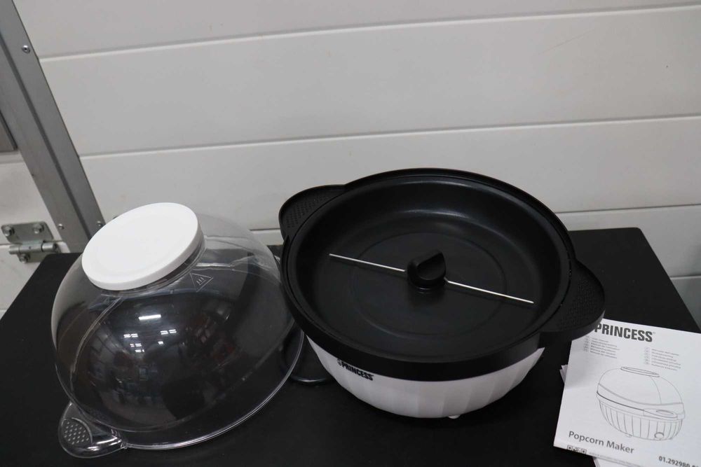 Уред за пуканки Princess 4.5L, блендер стик за перфектни пуканки, 450W