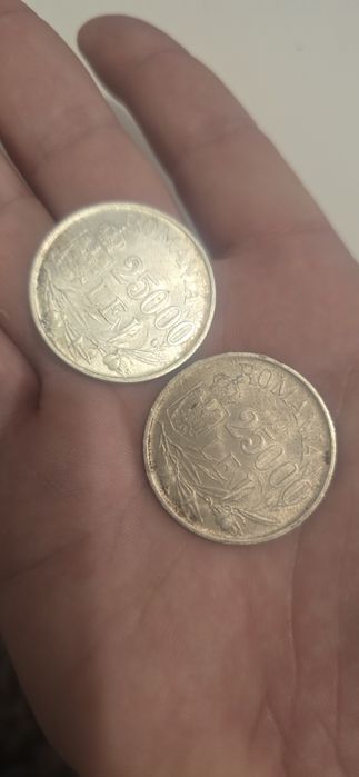 25000 lei 1946 argint