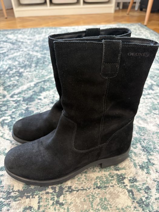 Ghete piele intoarsa Geox - mar. 37