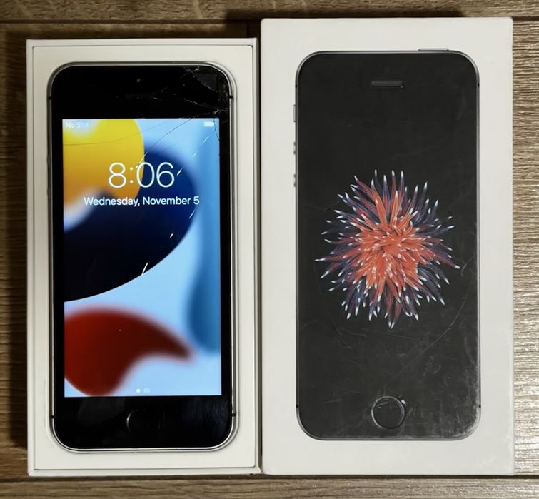 iPhone SE 1st gen (2016), 32GB, 100% батерия
