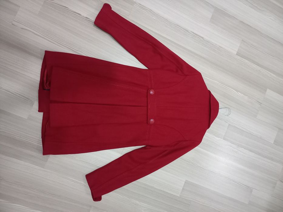 Palton dama rosu-burgund H&M 36