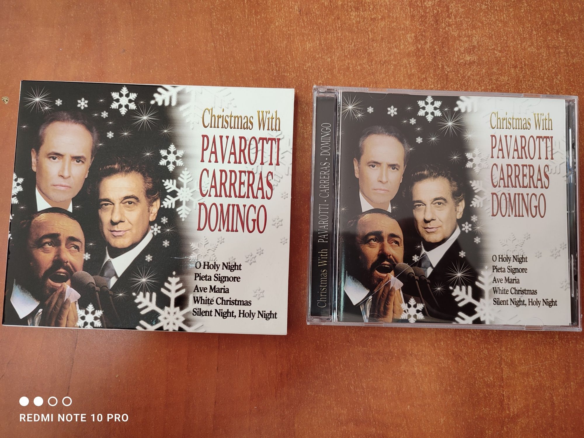 Cd original din 2007 nou, Pavarotti, Carreras, Domingo