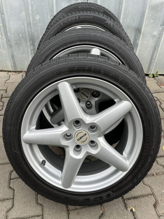 Jante 5x112mm, anvelope iarna, 235/45 R17, VW Audi Seat Skoda Mercedes