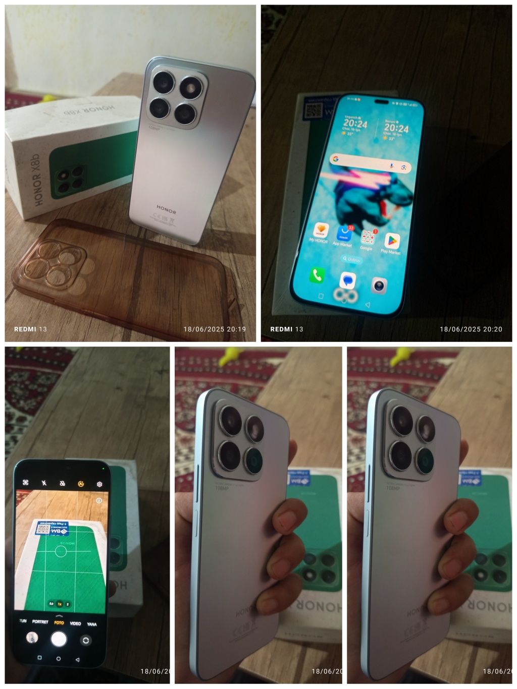 Honor x8b 8+8/256 Gb