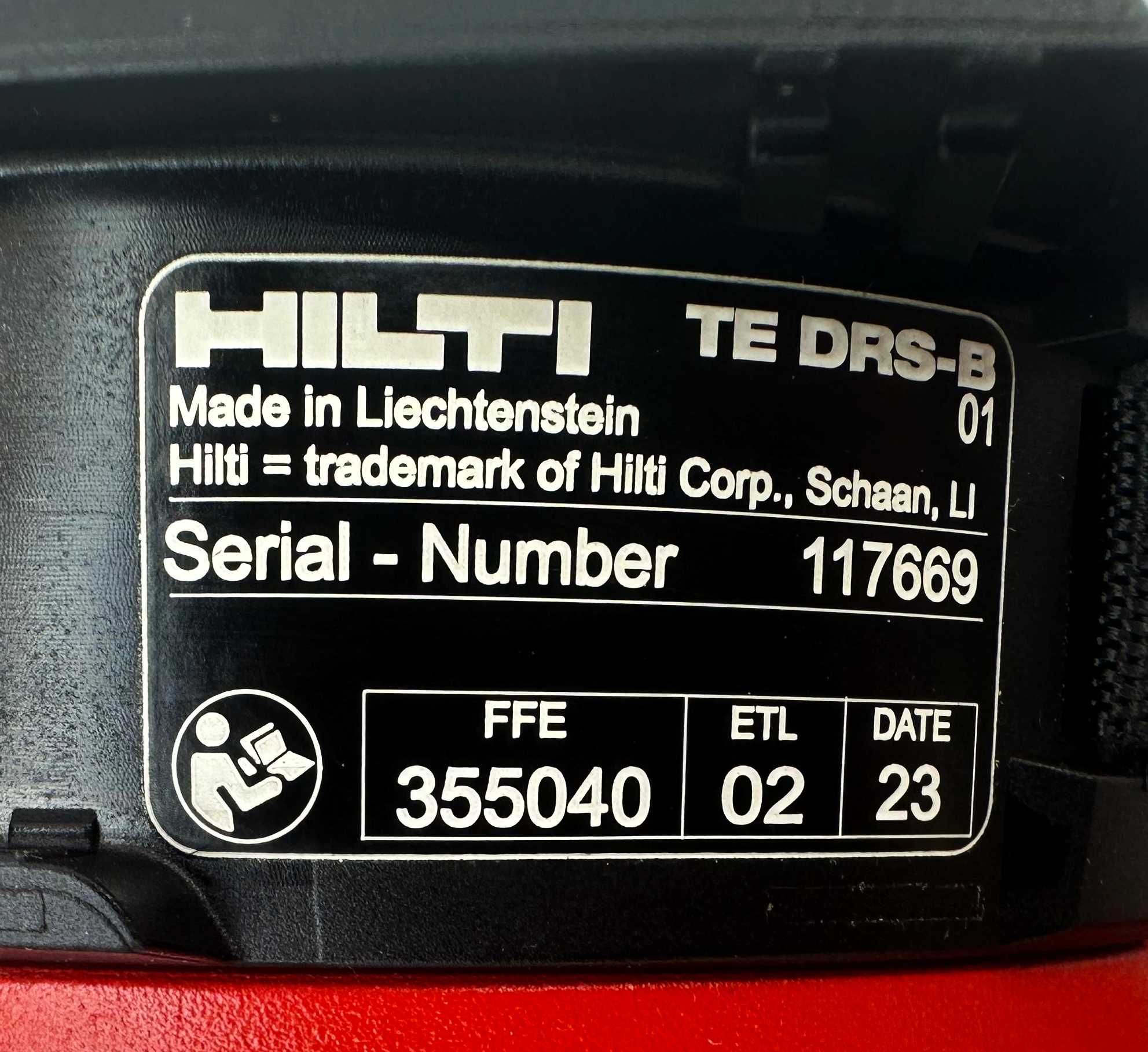 Hilti TE DRS-B - Нова прахоулавяща се система