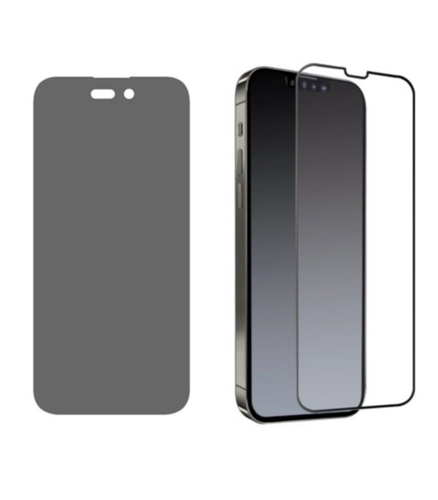 Folie Sticla IPHONE 14/15 PRO MAX PLUS Premium Privacy Full Cover Glas