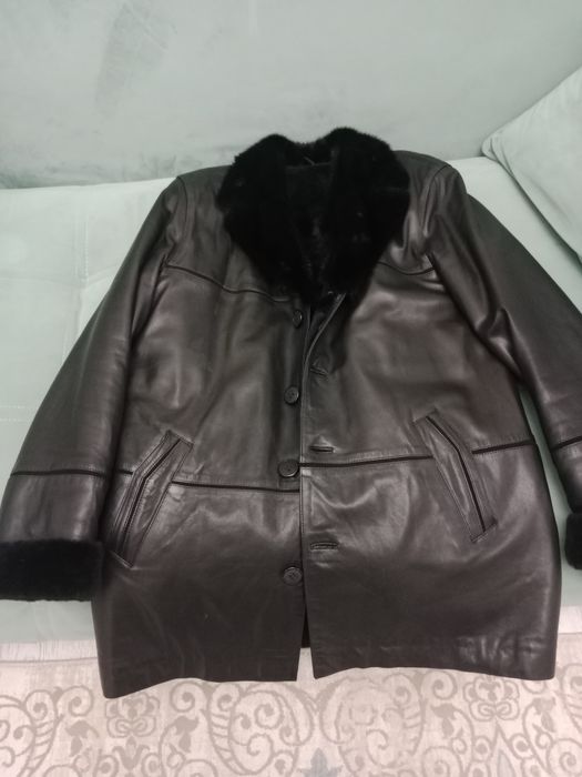 Дублёнка и ушанка норковая