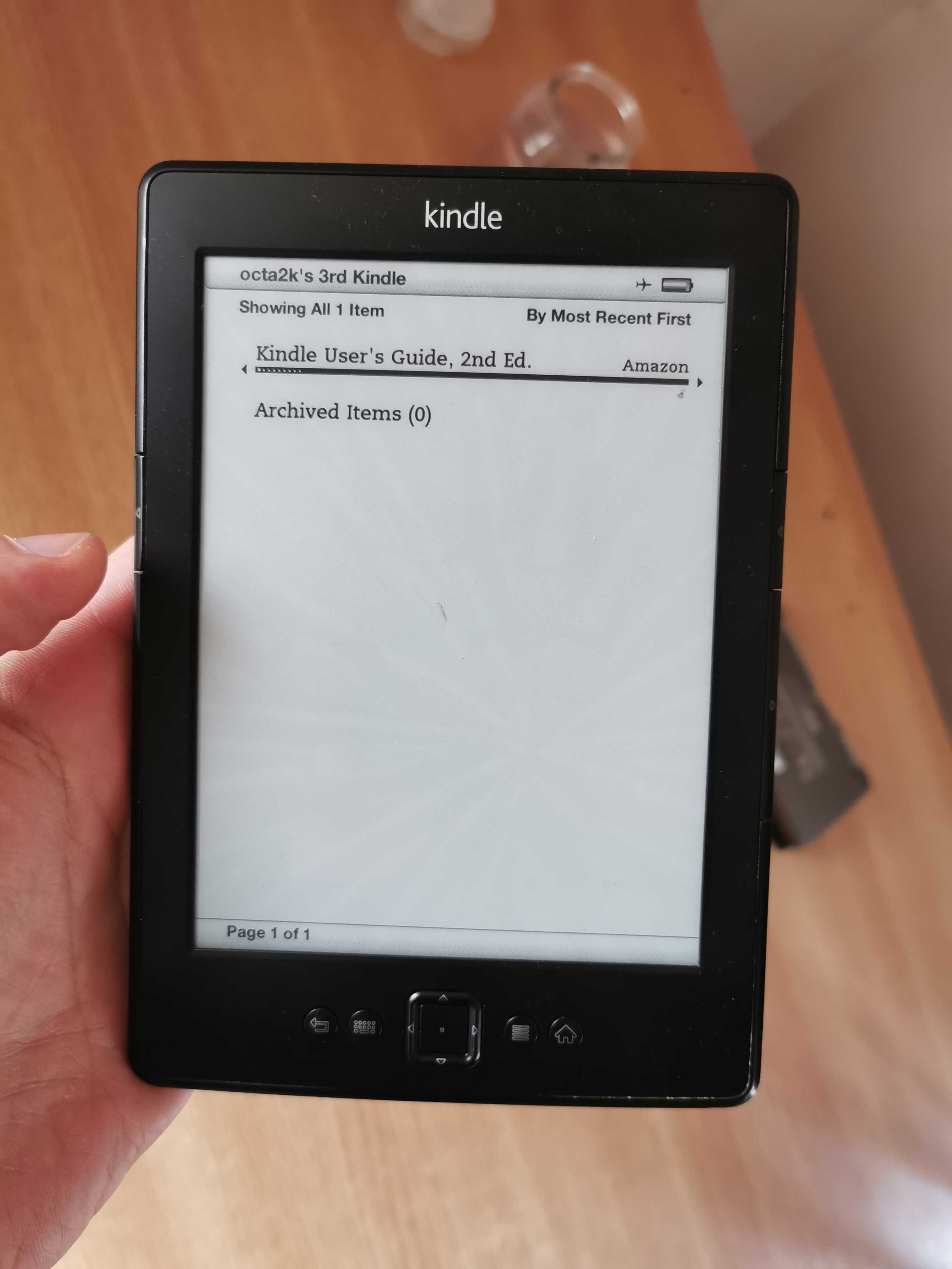 tableta ebook reader amazon kindle 5