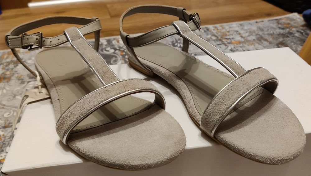 Sandale piele Esprit