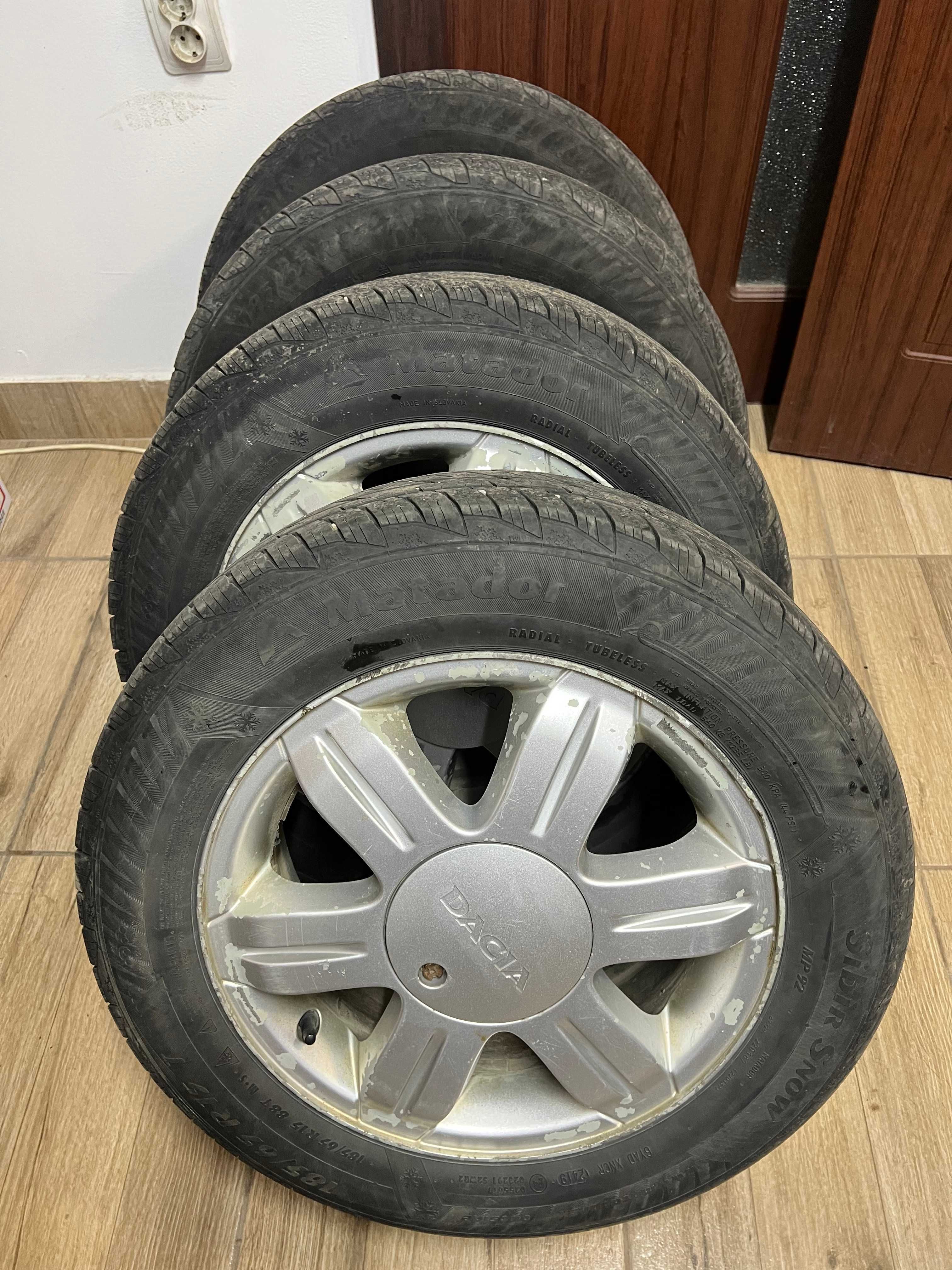 Jante, roti Dacia Logan 4 buc x 185/65 R15